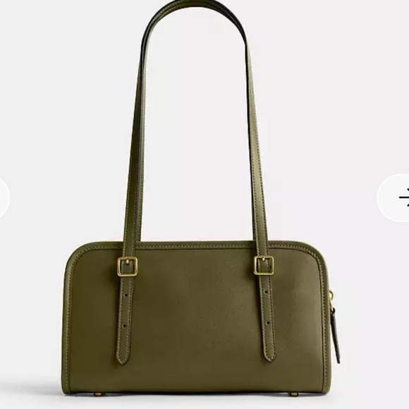 Authentic Coach Swing Zip Bag - Picture 3 of 3